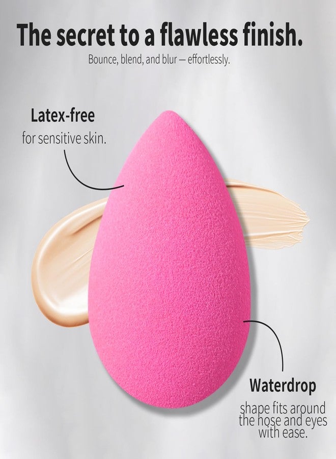 BEAKEY Makeup Brushes Set Premium Foundation Concealer Blush Bronzer Eye Shadow 10+2 PCS Brushes & Blender Sponges with Portable Makeup Bag - Image 5